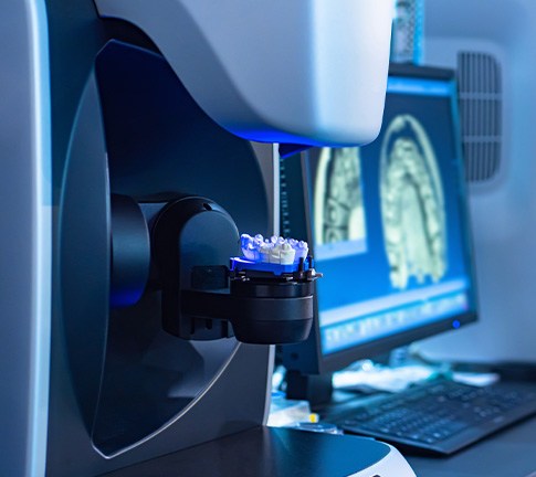 advanced dental technology inside a laboratory