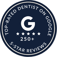 Top Dentist on Google badge