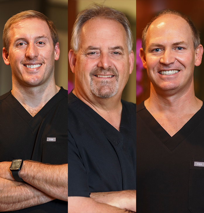 Raleigh North Carolina dentists Doctor Hunt Doctor Barker and Doctor Rohner