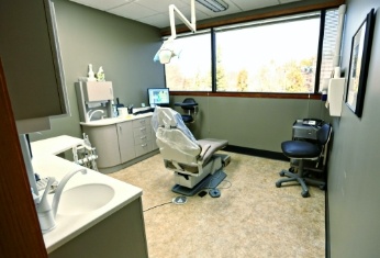 Dental treatment room in Raleigh