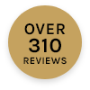 Over 310 Reviews stamp