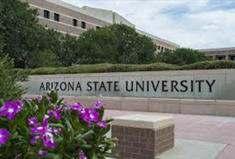 Arizona State University sign