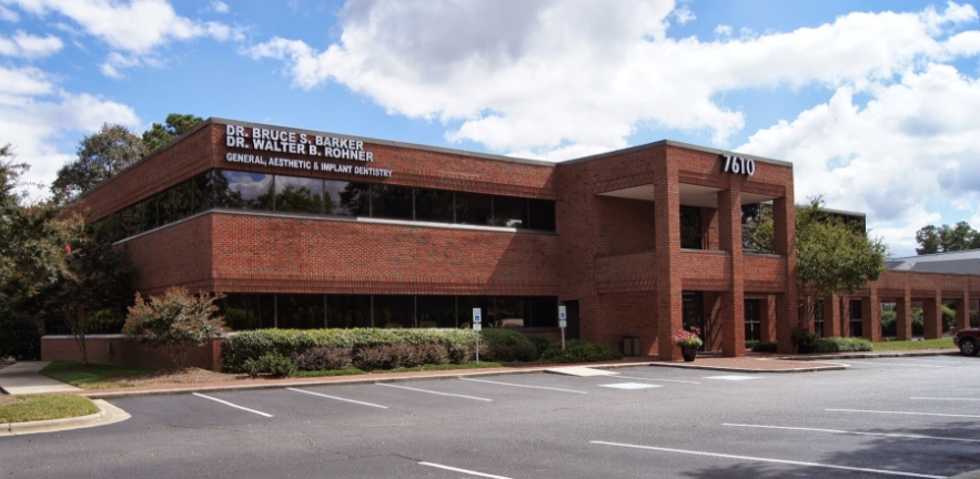 Outside view of Raleigh North Carolina dental office building